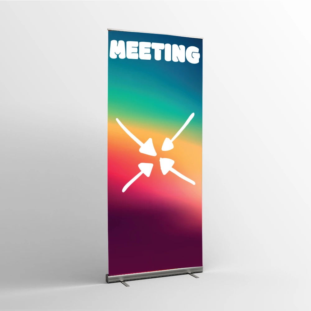 Show details for 1000mm Wide Roller Banner,  Pull Up Banner 