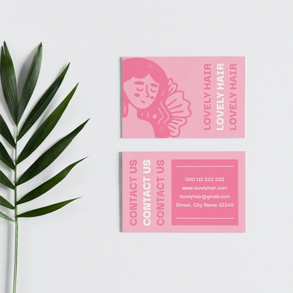 Show details for Beauty Template Business Card