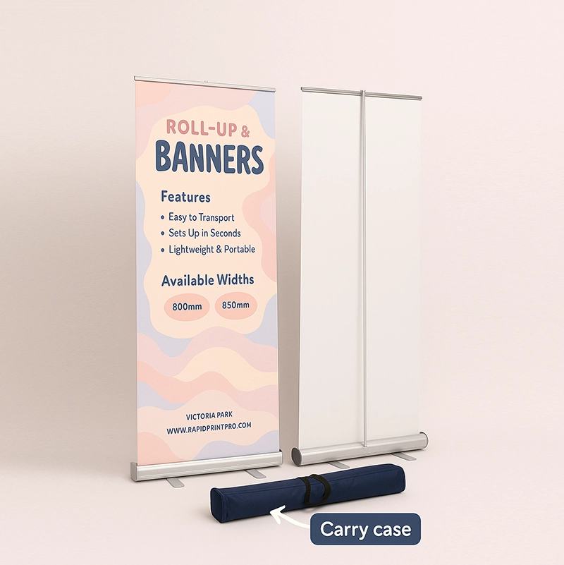 Show details for Roller Banner Family - Pull up, Pop up Banners Ready to use