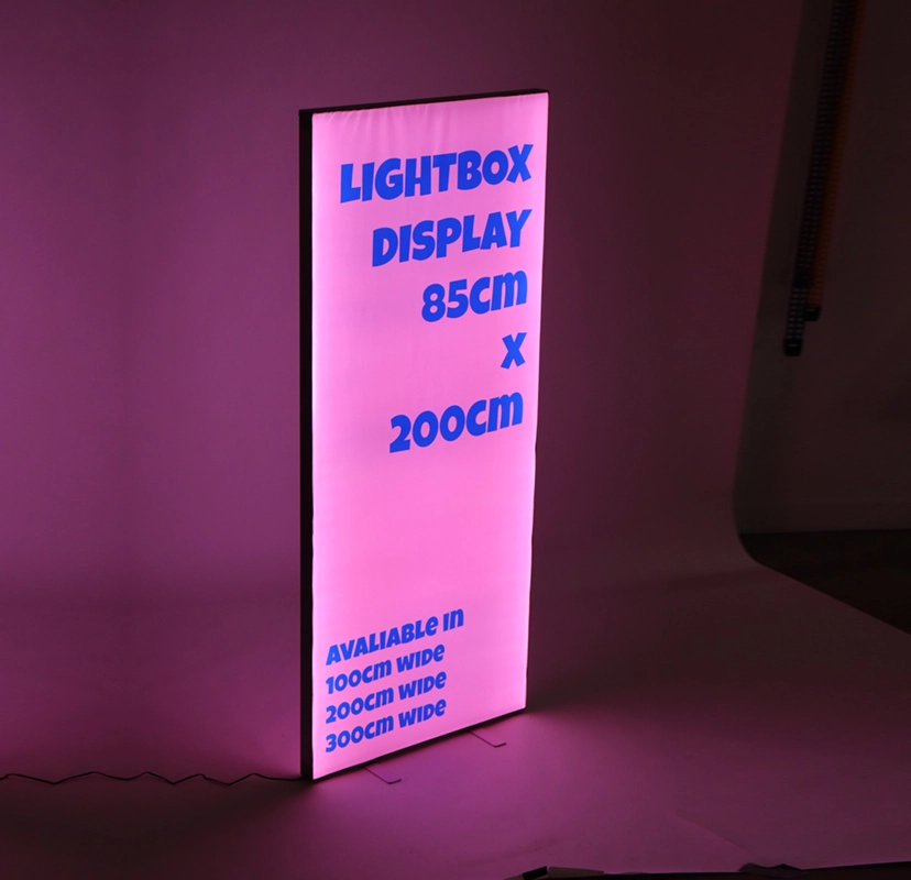Show details for LED Standing LightBox Display