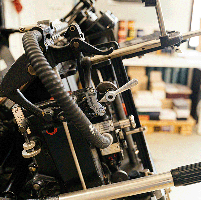 Old school printing kit from Rapid print pro - your London next day printers